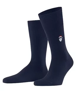 FALKE Męskie skarpety Airport Santa Claus wełna bawełna czarny biały wiele innych kolorów wzmocnione skarpety męskie bez wzoru oddychające jednokolorowe 1 para, niebieski (Royal Blue 6000), 43-44 EU - Skarpetki męskie - miniaturka - grafika 1