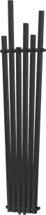 Mexen Omaha grzejnik dekoracyjny 1800 x 420 mm, 655 W, czarny - W208-1800-420-00-70 - Grzejniki pokojowe - miniaturka - grafika 1