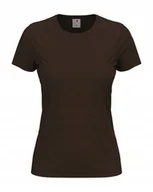 Koszulki i topy damskie - Koszulka damska T-shirt damski Classic-T ST2600 Stedman Dark Chocolate M - miniaturka - grafika 1