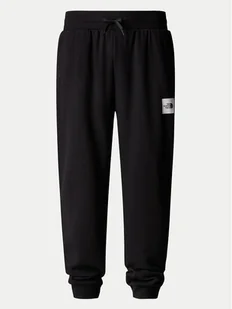 The North Face Spodnie dresowe Fine NF0A8C1K Czarny Tapered Fit - Spodnie sportowe męskie - miniaturka - grafika 1