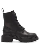 Botki damskie - Badura Botki 70307 Czarny - miniaturka - grafika 1