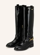 Kozaki damskie - Marc Cain Kozaki Lakierowane schwarz - miniaturka - grafika 1