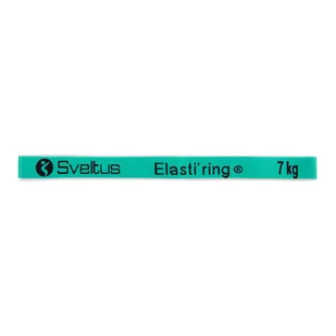 Guma do ćwiczeń Sveltus Elasti'ring zielona 0025 7 kg - Gumy, taśmy, ekspandery - miniaturka - grafika 1