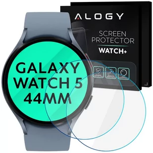 2x Szkło Hartowane ochronne na ekran Alogy do Samsung Galaxy Watch 5 44mm - Filtry prywatyzujące - miniaturka - grafika 1