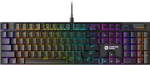 CANYON Cometstrike GK-55 EN/RU Wired - Klawiatury - miniaturka - grafika 1