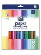 Kredki, ołówki, pastele i pisaki - OXFORD REGULAR, Kredki ołówkowe, 24 kolory - miniaturka - grafika 1