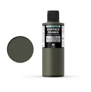 Podkład akrylowy, Vallejo Surface Primer, Russian Green 4BO, 200 ml - Farby i media malarskie - miniaturka - grafika 1