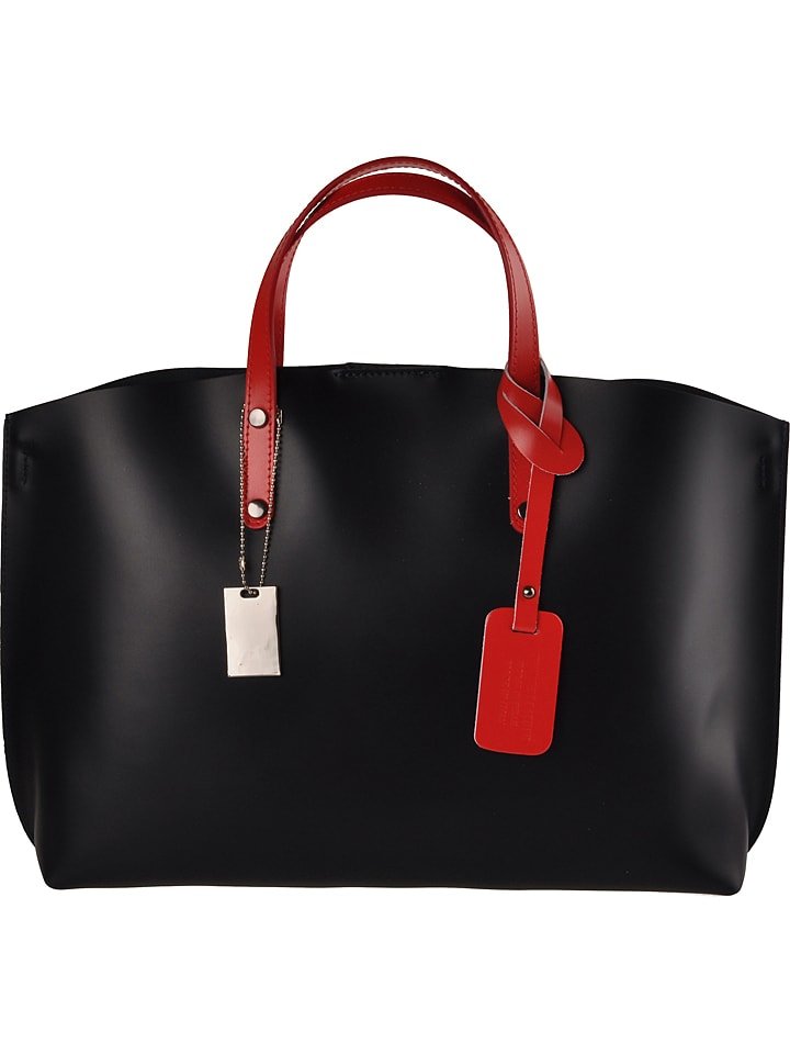 Florence Bags Skórzany shopper bag 