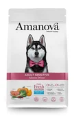 Sucha karma dla psów - Amanova  Adult Sensitive Salmon Deluxe 2kg - miniaturka - grafika 1