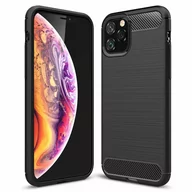 Etui i futerały do telefonów - Etui IPHONE 11 PRO (5,8) Nexeri Carbon Pancerne czarne - miniaturka - grafika 1