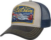 Czapki i chusty sportowe męskie - Trucker Cap Mustang by Stetson, beżowy, One Size - miniaturka - grafika 1