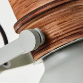 Lampy stojące - Lampa stołowa Erena głowica wychylana jasnozielona - miniaturka - grafika 1