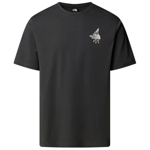 Koszulka męska The North Face U Powder Days Relaxed S/S Tee-Graphic Rozmiar: M / Kolor: ciemnoszary - Koszulki sportowe męskie - miniaturka - grafika 1