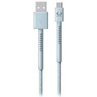 Kable USB - Kabel USB - Micro USB FRESH N REBEL Dusky Blue Jasnoniebieski 2 m - miniaturka - grafika 1