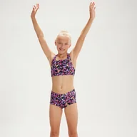 Stroje kąpielowe dla dziewczynek - Strój kąpielowy dla dzieci Speedo Printed Boyleg - miniaturka - grafika 1