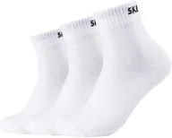 Skarpetki sportowe męskie - Skechers 3PPK Unisex Mesh Ventilation Quarter Socks SK42017-1000 Rozmiar: 35-38 - miniaturka - grafika 1