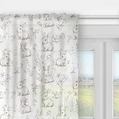 Firany - Firana SPRING wzór SP11 | zajączki wielkanocne 140 x 160 cm - miniaturka - grafika 1