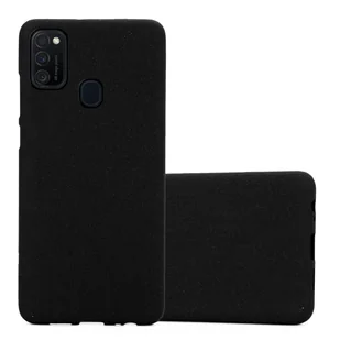 Etui Pokrowiec Do Samsung Galaxy M21 / M30s Obudowa w FROST CZARNY TPU Silikon Case Cover Ochronny Plecki Cadorabo - Etui i futerały do telefonów - miniaturka - grafika 1