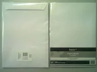Koperty - WZ Eurocopert Basic, koperta aktowa, format C4, 10sztuk, biala - miniaturka - grafika 1