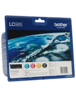Tusze oryginalne - Zestaw tuszy Brother LC-985 C/M/Y/K - miniaturka - grafika 1