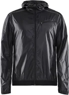 Kurtki i kamizelki sportowe męskie - Craft Craft Wind Jacket Men, czarny S 2019 Zimowe kurtki i kamizelki do biegania 1907685-999000-4 - miniaturka - grafika 1