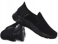 Półbuty męskie - NAUTICA - BUTY MĘSKIE - FRED NBK NCM527Z00/01 buty wsuwane czarne lekkie - miniaturka - grafika 1