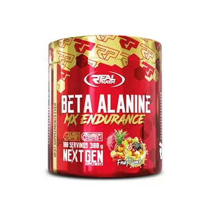 Real Pharm Beta Alanine Powder 300g Beta-Alanina Wytrzymałość - Aminokwasy - miniaturka - grafika 1