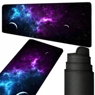 Podkładki pod mysz - Podkładka Pod Mysz Gamingowa Na Biurko Xxl Kosmos Gwiazdy 80X30 Gruba - miniaturka - grafika 1