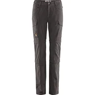 Koszulki i topy damskie - FJALLRAVEN damskie podróżnicy Mt 3-stopniowe spodnie Trs W, ciemnoszary, 38 - miniaturka - grafika 1