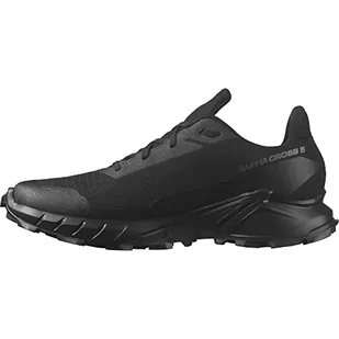 Salomon Męskie buty trekkingowe Alphacross 5 Gore-tex, Black Ebony, 45 1/3 EU - Buty trekkingowe męskie Salomon Męskie buty trekkingowe Alphacross 5 Gore-tex, Black Ebony, 45 1/3 EU - Buty trekkingowe męskie - miniaturka - grafika 1