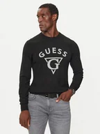 Swetry męskie - Guess Sweter M4BR06 Z3H82 Czarny Regular Fit - miniaturka - grafika 1