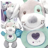 Zabawki interaktywne dla dzieci - PLUSZOWY INTERAKTYWNY PIESEK PRZYTULANKA - miniaturka - grafika 1