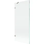 Parawany nawannowe - Mexen Lunar parawan nawannowy 1-skrzydłowy 80 x 150 cm, transparent, nikiel szczotkowany - 897-080-000-97-00 - miniaturka - grafika 1