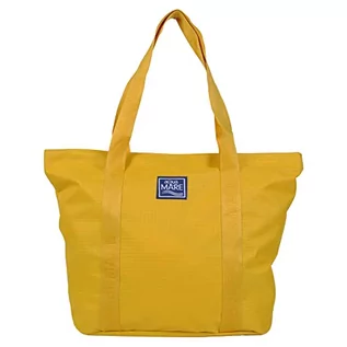 Torebki damskie - Aqua di Mare Damska torba plażowa 22784, żółta, żółty - grafika 1