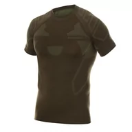 Bielizna sportowa męska - BRUBECK, Koszulka męska, Ranger Protect, khaki, rozmiar XL - miniaturka - grafika 1