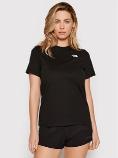 The North Face T-Shirt Foundation Graphic NF0A55B2 Czarny Regular Fit - Koszulki sportowe damskie - miniaturka - grafika 1