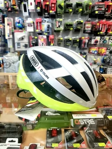 Kask Rowerowy Abus Viantor Quin Neon Yellow M 52-58Cm - Kaski rowerowe - miniaturka - grafika 1