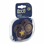 Smoczki uspokajające - Lovi LOVI Smoczek silikonowy 18msc+ 6O41B2 6O41B2 SAM One size - miniaturka - grafika 1