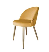 Krzesła - Krzesło TRIX noga złota MG15 - miniaturka - grafika 1