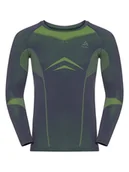 Kalesony - Odlo Podkoszulek funkcyjny "Fundamentals Performance" w kolorze granatowo-zielonym - miniaturka - grafika 1