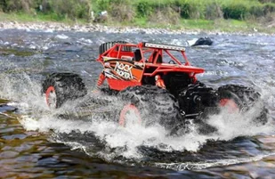 Crawler Rock Rover amfibia dla dzieci 8+ Zdalnie sterowany model 1:12 Napęd 4x4 - Zabawki zdalnie sterowane - miniaturka - grafika 6