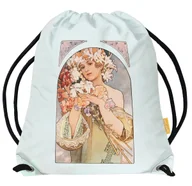 Torby szkolne - Worek Kwiat Alfons Mucha-Standard - miniaturka - grafika 1