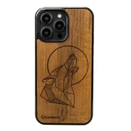 Etui i futerały do telefonów - Drewniane Etui Bewood iPhone 14 Pro Max WILK IMBUIA - miniaturka - grafika 1