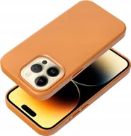 Etui i futerały do telefonów - OEM Futerał LEATHER MAG COVER kompatybilny z MagSafe do IPHONE 16 Plus pomarańczowy - miniaturka - grafika 1