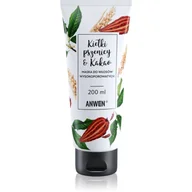 Maski do włosów - anwen Maska do włosów wysokoporowatych - Kiełki pszenicy i kakao, 200 ml - miniaturka - grafika 1
