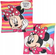 Kołdry i poduszki dla dzieci - MYSZKA MINNIE poduszka dwustronna jasiek 40x40cm - miniaturka - grafika 1