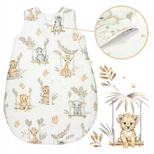 ŚPIWOREK NIEMOWLĘCY DO SPANIA 56-62 RÓŻNE WZORY! - Śpiworki dla dzieci - miniaturka - grafika 1