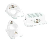 Nocniki - Zestaw NOCNIK grający PODNÓŻEK nakładka na sedes LISEK - miniaturka - grafika 1