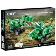 Klocki - Zestaw Dinozaur Triceratops figurka zdalnie sterowana 317 elementy - miniaturka - grafika 1