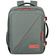 Plecaki - Plecak kabinowy AMERICAN TOURISTER Take2Cabin S/M Szałwiowo-koralowy (Wizz Air) - miniaturka - grafika 1